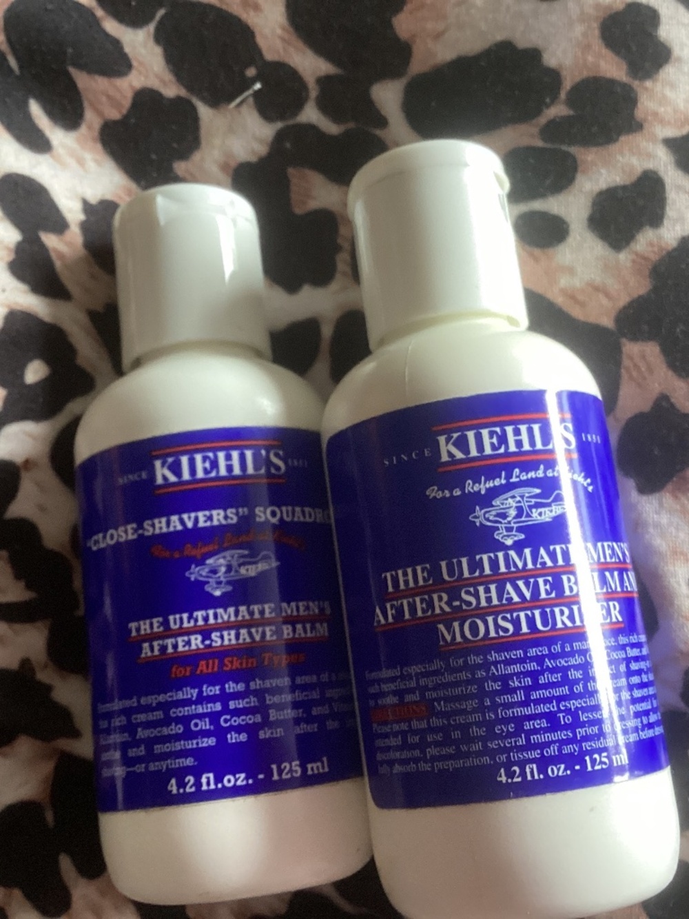Kiehl’s The Ultimate Men’s After-Shave Balm & Moisturizer – 2 bottles
